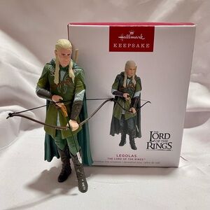 Hallmark LEGOLAS Lord of the Rings Keepsake Christmas Tree Ornament NEW 2023
